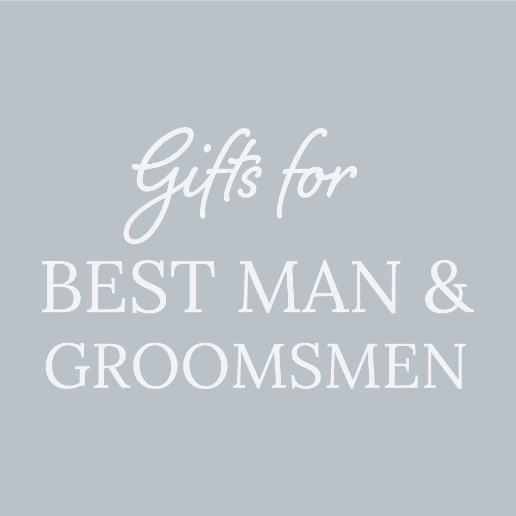 Personalised Gifts for Best Man and Ushers