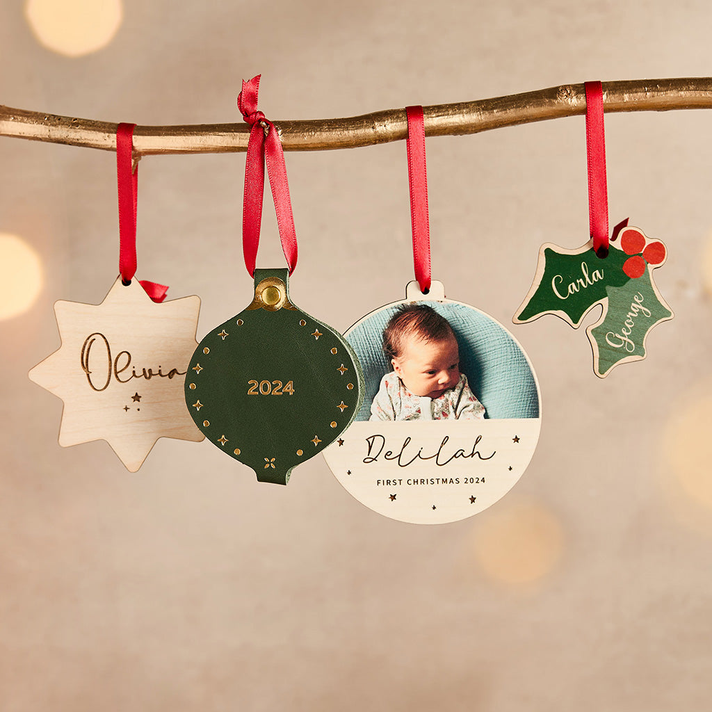Personalised Christmas Decorations