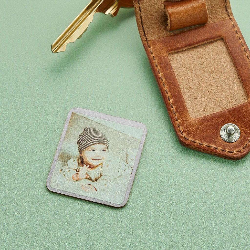 Additional Insert for Leather Photo Keyring Create Gift Love