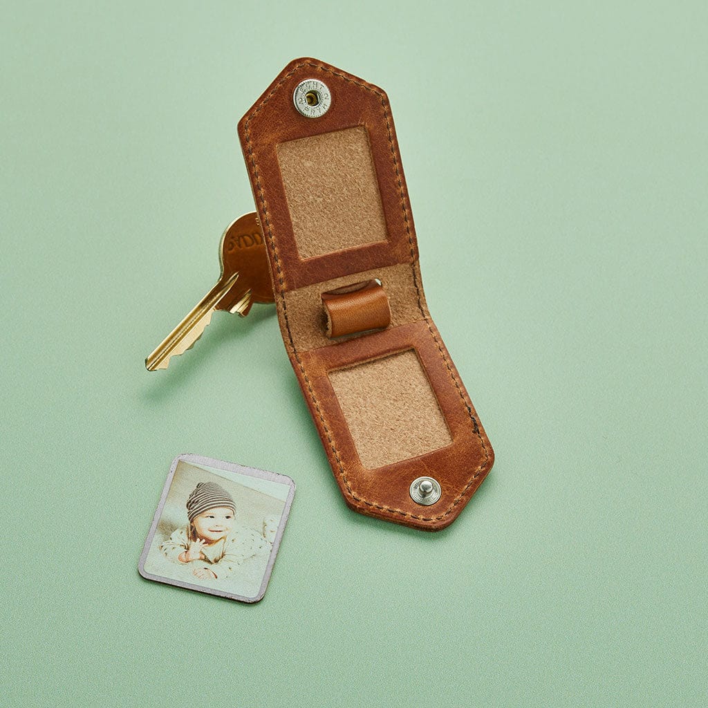 Additional Insert for Leather Photo Keyring Create Gift Love