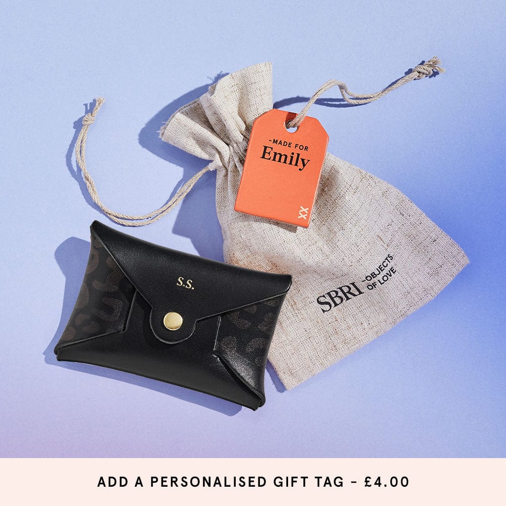 "Emily" Card + Coin Purse in Black sbri