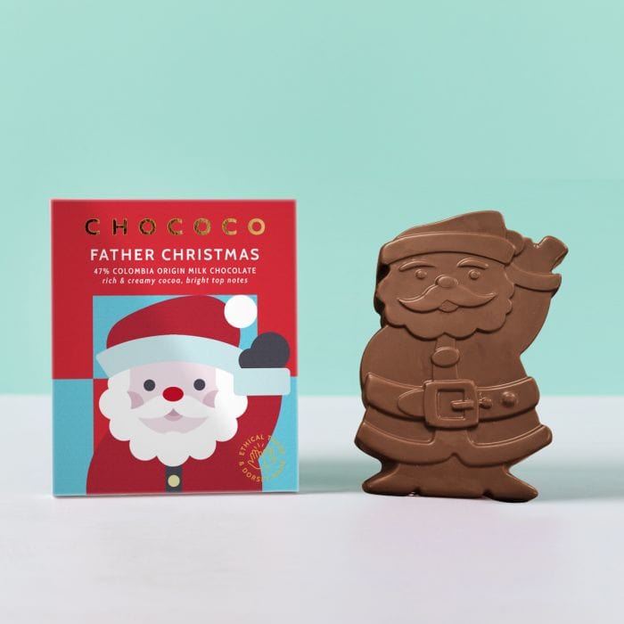 Father Christmas Milk Chocolate Bar CGL