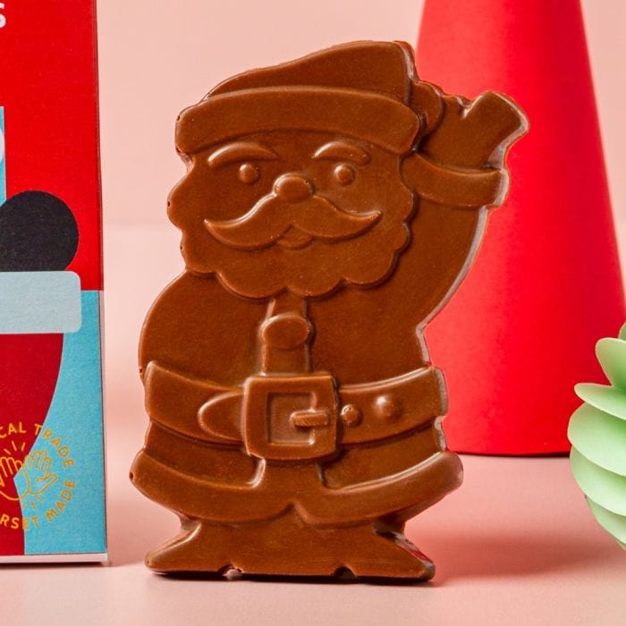 Father Christmas Milk Chocolate Bar CGL