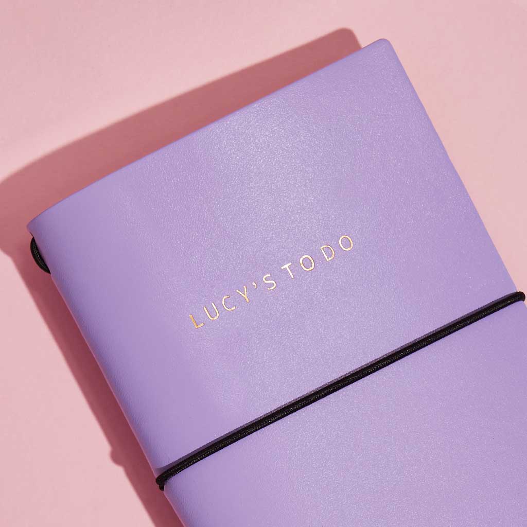 Personalised A6 Refillable Journal Sbri Studio
