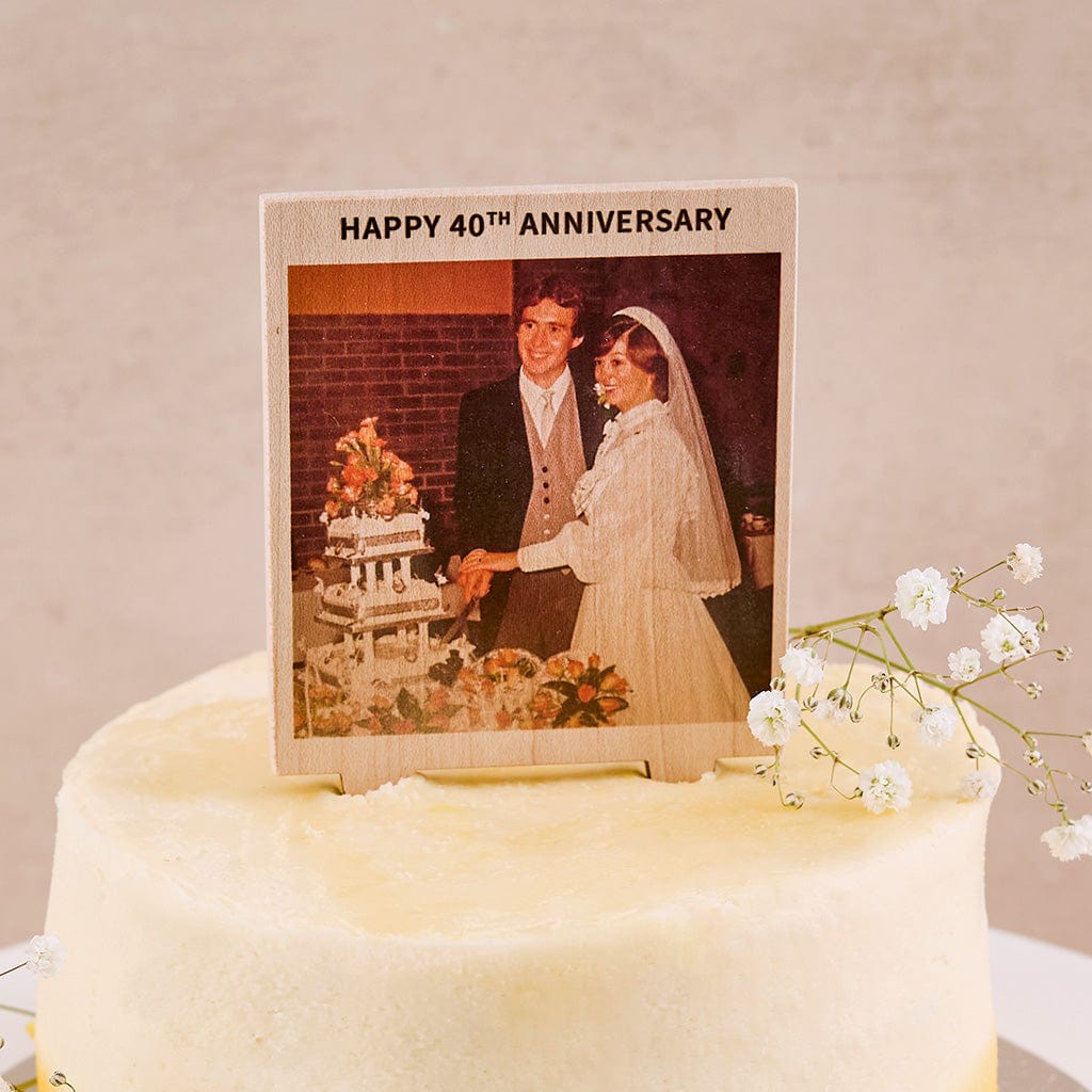 Personalised Cake Topper with Photo CGL