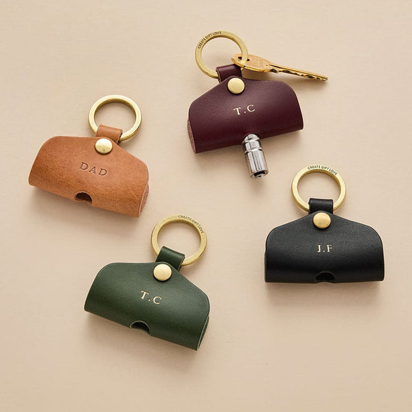 小物 CTHY LEATHER ROOM KEYRING LUXURY MATERIAL LEATHER ROOM KEYRING by BRIDLE