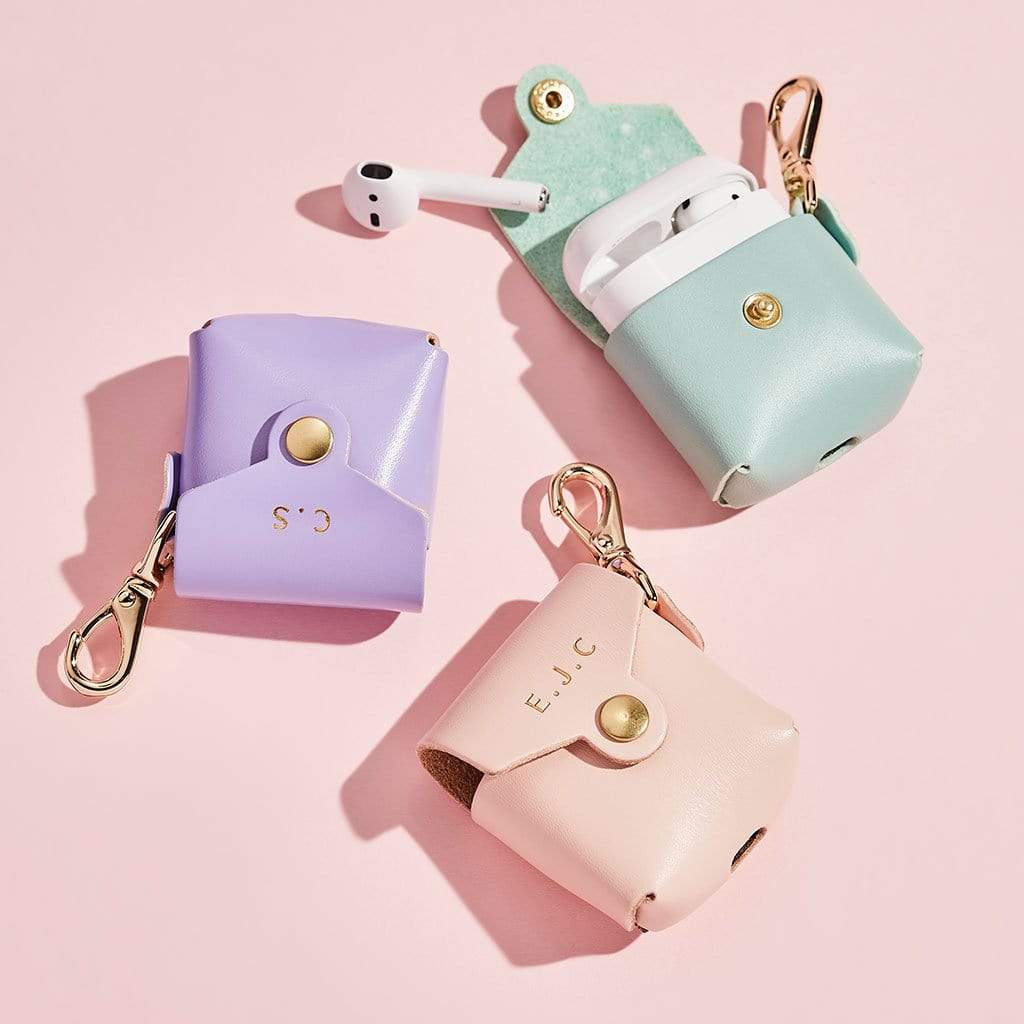 Personalised Leather Airpod Case SBRI