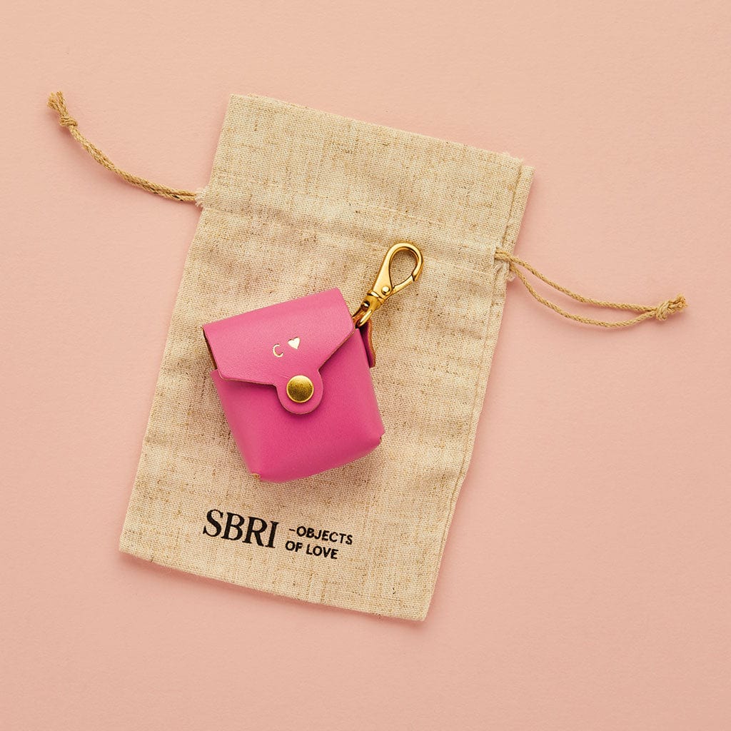 Personalised Leather Airpod Case SBRI