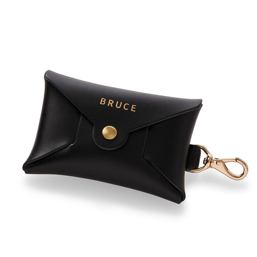 Personalised Leather Dog Treat Pouch SBRI