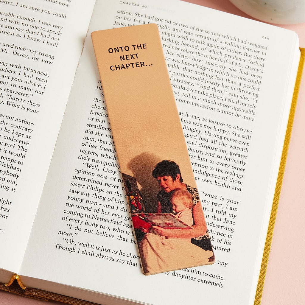 Personalised Photo Bookmark with Message Create Gift Love