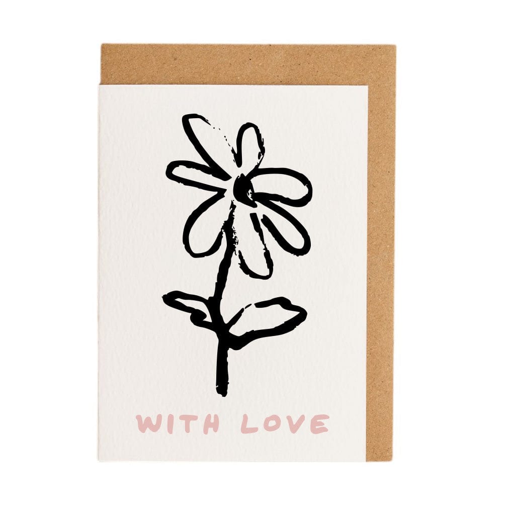 Personalised With Love Greetings Card CGL
