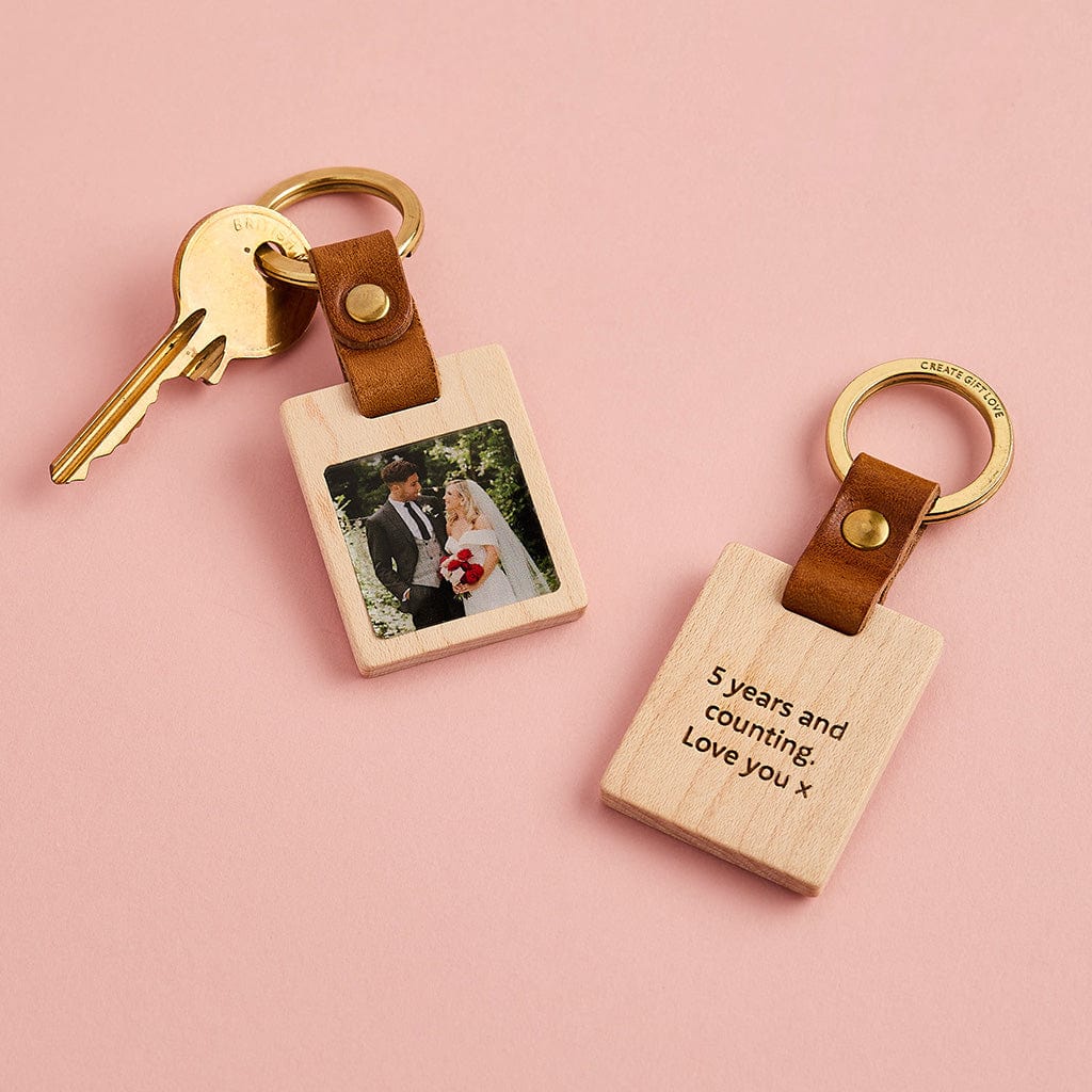 Personalised Engraved & Photo Keyrings | UK Express Delivery - Create ...