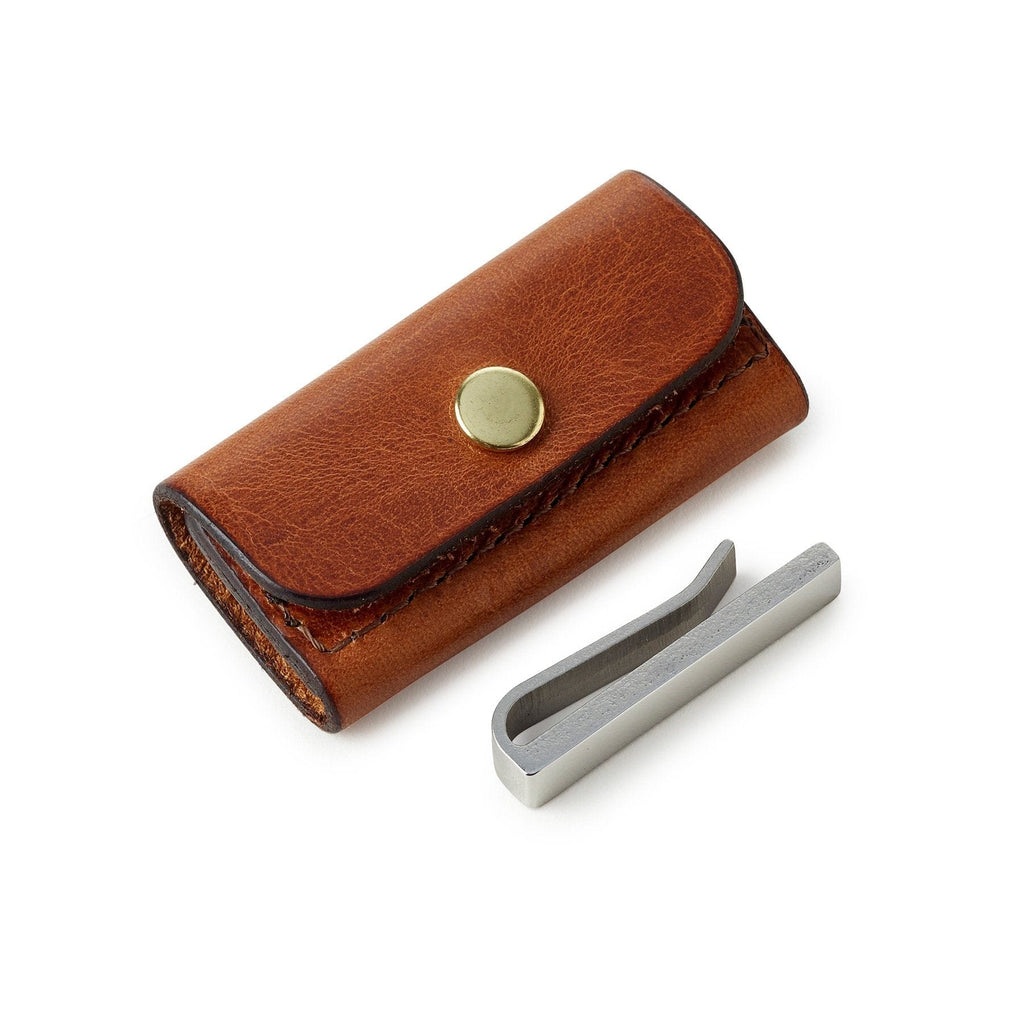 Stainless Steel Tie Bar with Personalised Pouch MGB