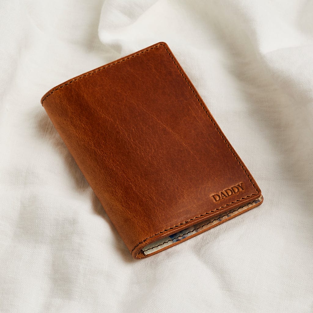 Personalised Leather Photo Card Holder Create Gift Love