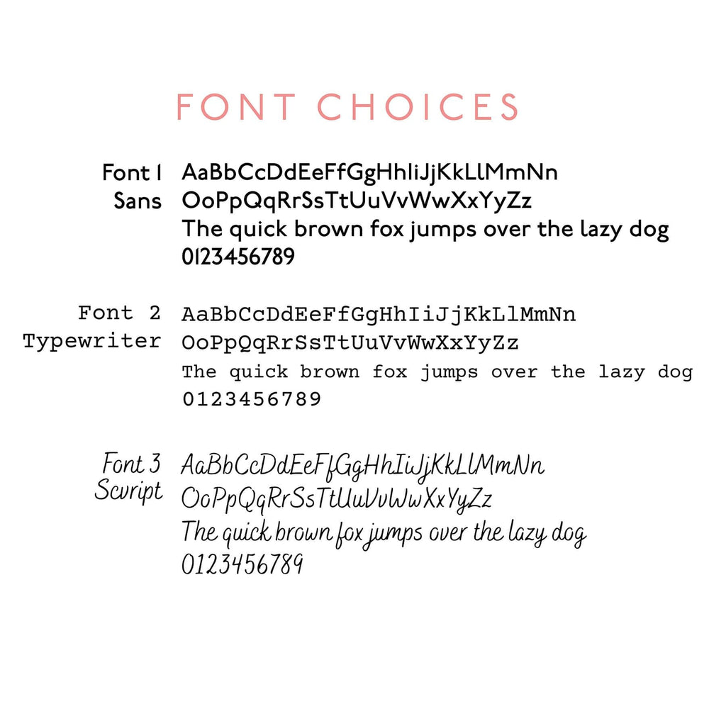 Create Gift Love font options