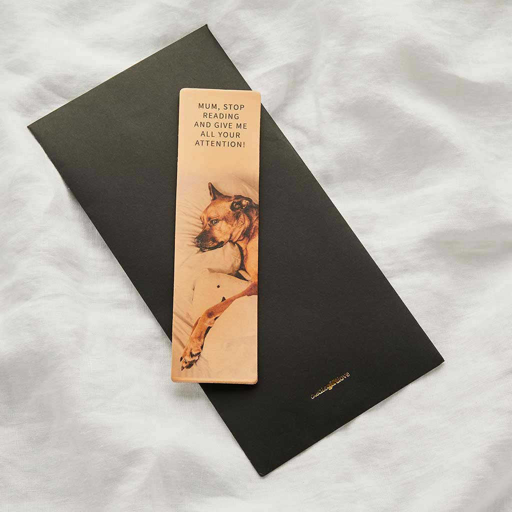 Personalised Photo Bookmark with Message Create Gift Love