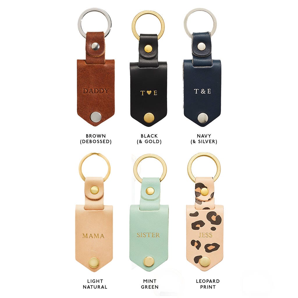 Personalised Photo Keyring for Milestone Birthdays Create Gift Love