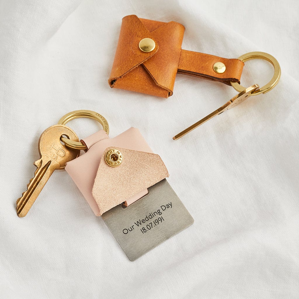 Personalised Pop Up Leather Photo Keyring Create Gift Love